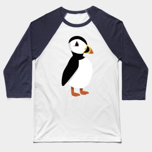 Puffin Illustration Baseball T-Shirt